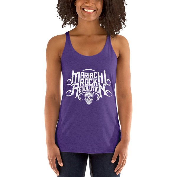 Mariachi Rock Revolution Women's Racerback Tank