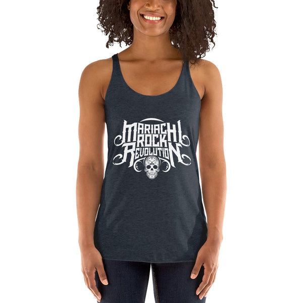 Mariachi Rock Revolution Women's Racerback Tank