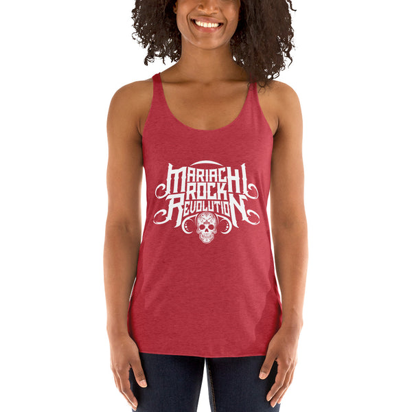Mariachi Rock Revolution Women's Racerback Tank