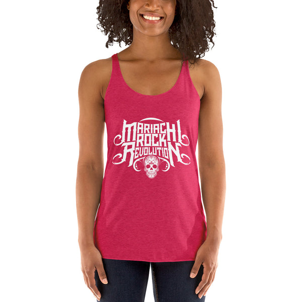 Mariachi Rock Revolution Women's Racerback Tank