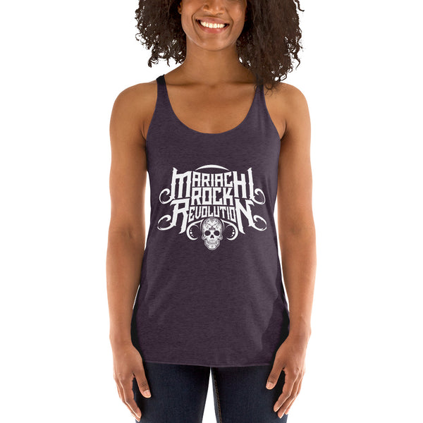 Mariachi Rock Revolution Women's Racerback Tank