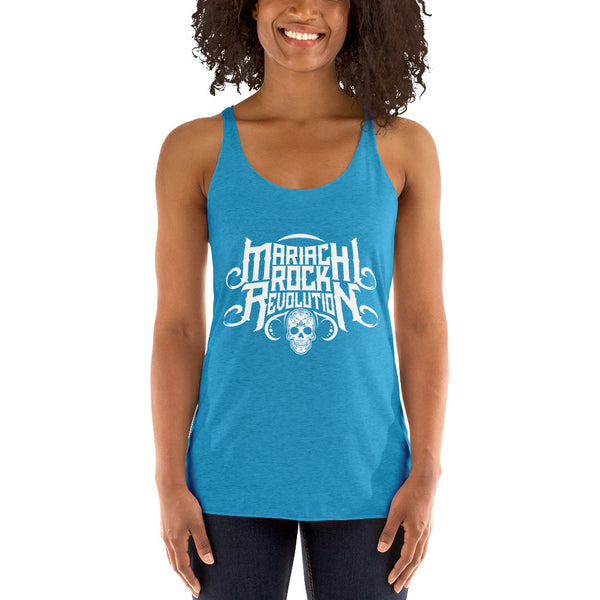 Mariachi Rock Revolution Women's Racerback Tank